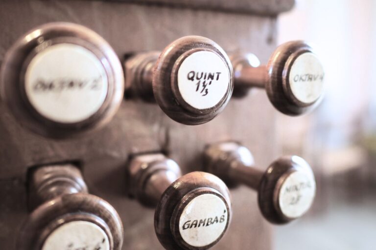 Orgel registrieren für Anfänger